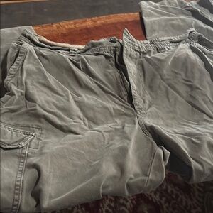Men's Gray Cargo Pants